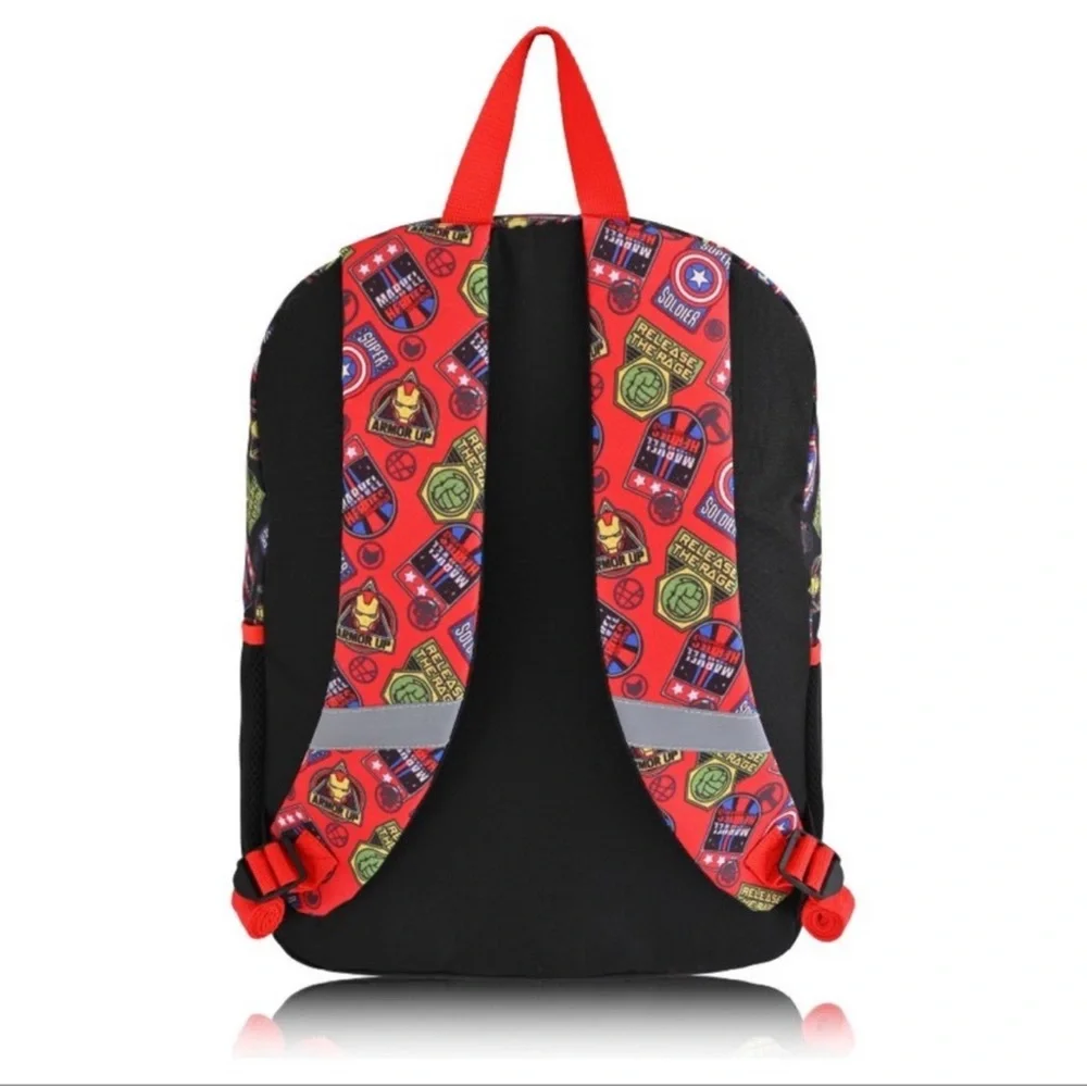 Marvel Avengers 5-Piece Backpack & Lunch Bag Set, New!
